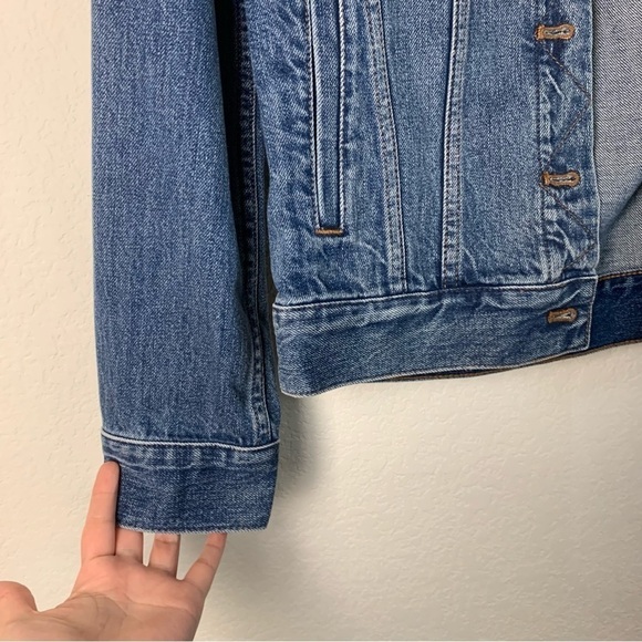 Madewell The Jean jacket Medford wash with patches S - Picture 3 of 8